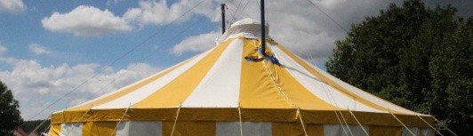 TOUSSINI.de circus mobile Zirkuszelt