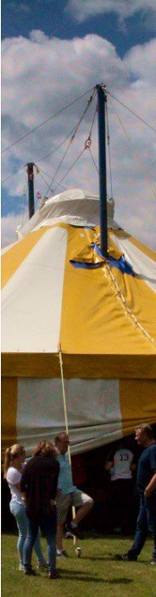 TOUSSINI Business Zirkus Aussenzelt