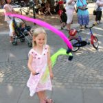 Toussini Mitmachzirkus auf der Straße