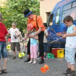 Toussini Mitmachzirkus auf der Straße