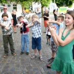 Toussini Mitmachzirkus auf der Straße