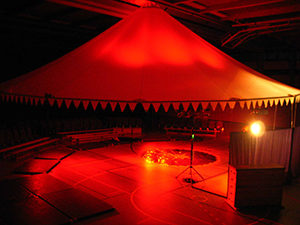 Europas erstes Indoor Zirkuszelt