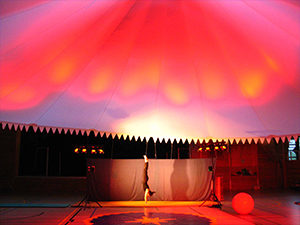 Europas erstes Indoor Zirkuszelt