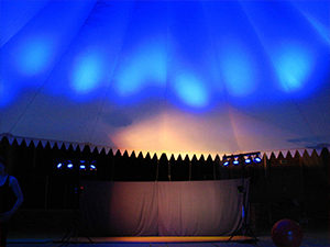 Europas erstes Indoor Zirkuszelt