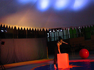 Europas erstes Indoor Zirkuszelt